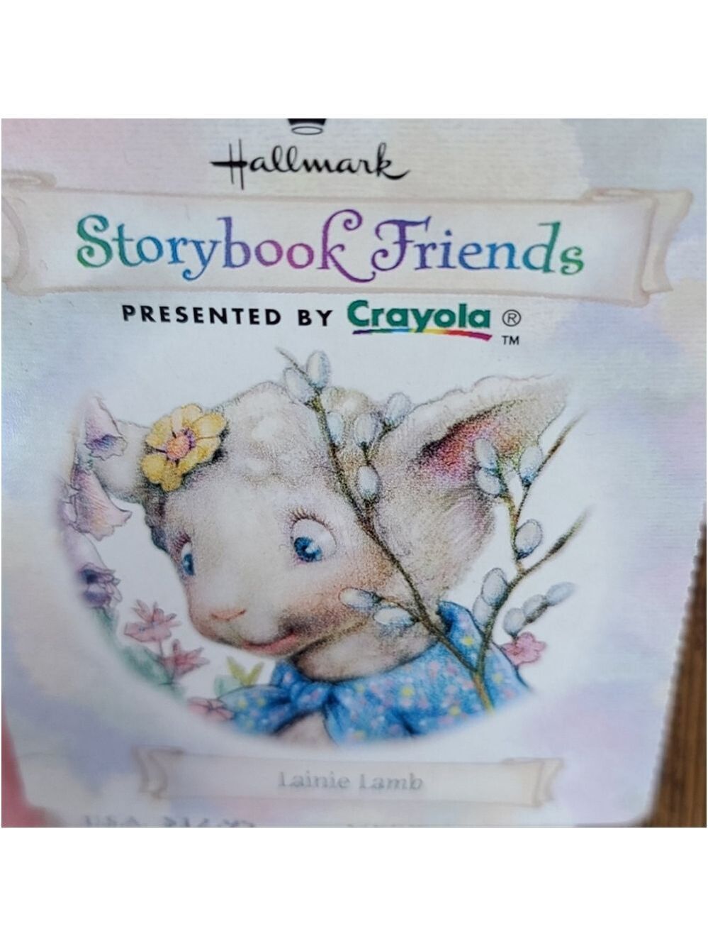 NWT Vintage 1997 Hallmark Crayola Laine Lamb Plush - Picture 6 of 6